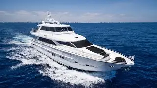 82' Horizon Yacht in Fort Lauderdale, FL [Drone]