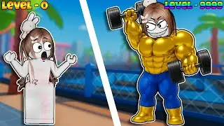 Main Gym Ka King Banna Chahti Hoon 💪 | Roblox Gym Star Simulator Hindi Gameplay