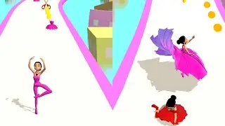 Battle Ballet #Shorts 📱 All Levels Gameplay Android,IOS