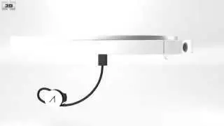 Google Glass with Mono Earbud Cotton 3D model by 3DModels.org