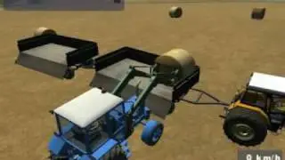 Landwirtschafts Simulator 2009 Wielkopolskie Gospodarstwo odc 4 Belowanie I Zworzenie Słomy