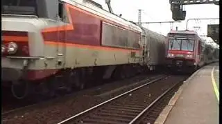 FRET SNCF Villeneuve St Georges  CC 6500  Some Shots  15 6 2000