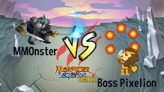 MMonster defeat Boss Pixelion - Monster Legends