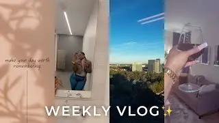 WEEKLY VLOG|| WORK+GIRL TALK+GYM +ATL MUA✨ #youtube #atlanta #girltalk #motivation #atlmua