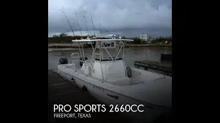 [UNAVAILABLE] Used 2005 Pro Sports 2660CC in Freeport, Texas
