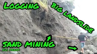 SAND MINING BIG LANDSLIDE