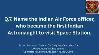 FREE SAINIK SCHOOL, AFCAT, NDA, CDS Model GK Qs.7824920076 #defenceexams. #ssb, #nda, sainik, #rimc