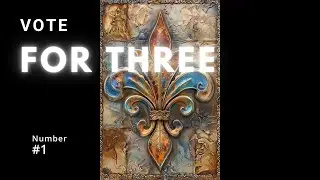 Vote for art to hang on my Loft Wall, Looking to hang 3 different fleur-de-lis print on a dark wall.
