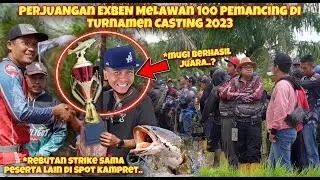 GOKIL!! EXBEN IKUT TURNAMEN CASTING GABUS MELAWAN 100 ORANG
