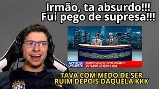 WIU e Teto - COLAPSO  GLOBAL (REACT ALBUM COMPLETO AO VIVO!!!)