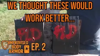Soft Armor + Ceramic Test... Disappointing Results | Improvised Body Armor Ep. 2