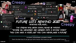 Future Lists 2020 Rewind [LIVE]