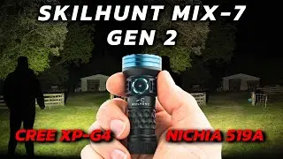 Skilhunt Mix 7 Gen 2 Review, Cree & Nichia Comparison, Colour Mixing RGB