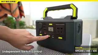 2021 Nitecore NPS SERIES    Portable Outdoor Power Station as Winner of ISPO Award 2020