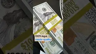This isn&rsquo;t your average play money&mdash;this is movie-quality prop cash that looks insanely real