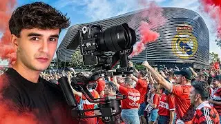 GRABÉ UN DÍA de CHAMPIONS LEAGUE en MADRID | Lo que Nadie Ve