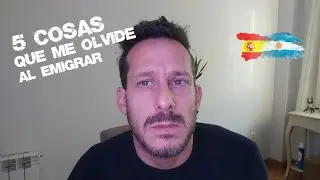 5 cosas que me OLVIDE al EMIGRAR! 😫 [Tips y Secretos(?)]