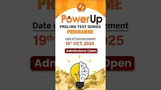 Power Up Prelims Test Series Programme for UPSC Civil Services Exam 2026 by Vajiram and Ravi