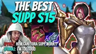 Fiora Support BROKE Season 15 With This NEW Build! (Nobody Stand A Chance Against You!)