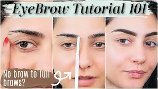 *BEGINNERS* IN-DEPTH EYEBROW SHAPING & FILLING TUTORIAL | SIMMY GORAYA