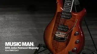Music Man BFR John Petrucci Majesty, Koa #M07341 | Gear4music demo