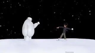 Baymax vs  Snowball
