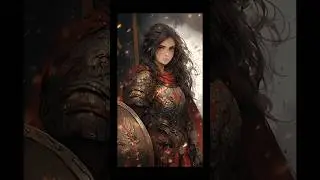 Female warrior.#shorts #short #anime