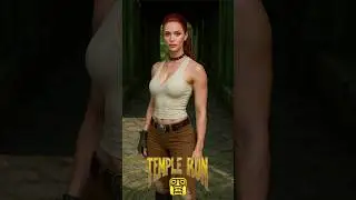 What If Temple Run Was Real? | Realistic AI Transformation #shorts #game #templerun #mobilegame
