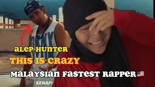 WOW‼️ALEP HUNTER - Bahasa MV Reaction!! Malaysian Rappers are crazy!!