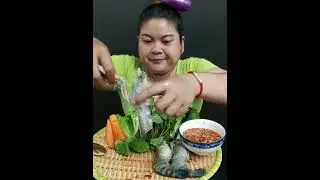 Amazing, raw lobster, tears in my eyes #mukbang #eating #shrimp #delicious 