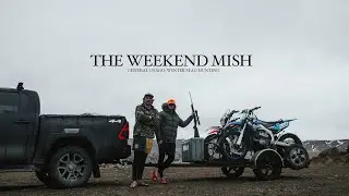 Hunting with Motor Bikes for Red Stags - New Zealand Winter - Deer Catch and Cook