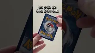 Bạn thường l&agrave;m g&igrave; khi b&agrave;i Pokemon TCG bị CONG? Cứ mạnh dạn d&ugrave;ng Sleeve, Case v&agrave; Top loader nh&eacute;!