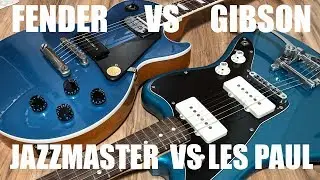 Fender Magnificent 7 Jazzmaster vs Gibson Les Paul Classic