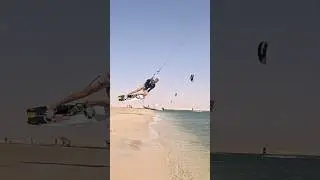 Airslide to wrapped / kiteboarding