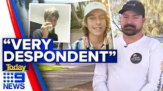 Father of son stabbed to death speaks out on teen's manslaughter charge | 9 News Australia