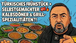 Türkisches Frühstück + selbstgemachter Kalbsdöner & Grill-Spezialitäten?! Mangalya Datteln im Test 🔥