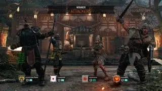 For Honor:Breach Killing The Commander When All Allies Dead And The Team Broken.
