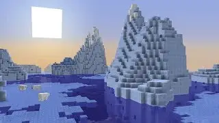 НОВЫЕ айсберги/синий лёд в Minecraft! &mdash; Снимок 18w15a