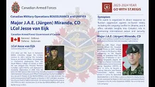 Canadian Military operations REASSURANCE and UNIFIER