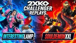 InterestingLamp vs SoulDemonxXL &ndash; [Challenger] Darius Yasuo VS Ahri Ekko [Grand Master] | 2XKO