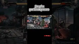 Steve fox guard break string pressure is insane #stevefox #tekken8