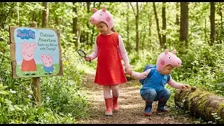 Peppa Pig's Outdoor Adventure: Exploring Nature with George!