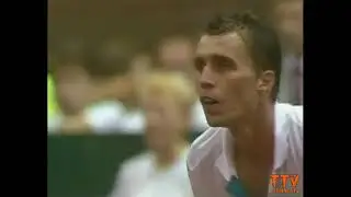 Ivan Lendl 🔥 Welcomes Thomas Muster Back from Injury for 13 Minutes