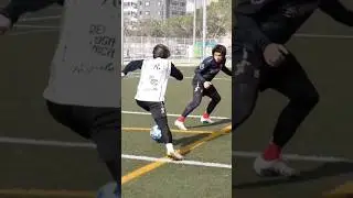 football skills #soccer #____full_support #ronaldino #footballtricks 1k subscribe 12k view #panna⚽👌