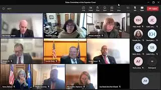 Rules Committee Meeting of the Superior Court February 10, 2025