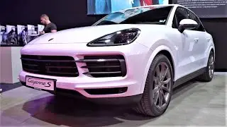 New 2023 Porsche Cayenne S Platinum Edition SUV - Interior, Exterior, Details - 75 years of Porsche