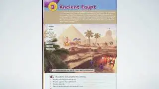 SUPER MINDS 6. UNIT 3. ANCIENT EGYPT. p.34, ex.2