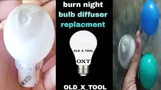 Night bulb burn diffuser replacement || burn night bulb repair || #nightbulb #ledbulb #repair ||