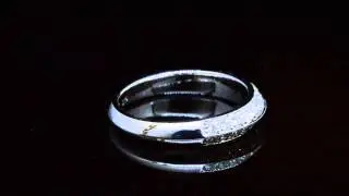 Knife Edge Milgrain Matching Wedding Band