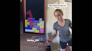 If my toddler is entertained and I can finish a task, make the mess kiddo #pov#momhumor